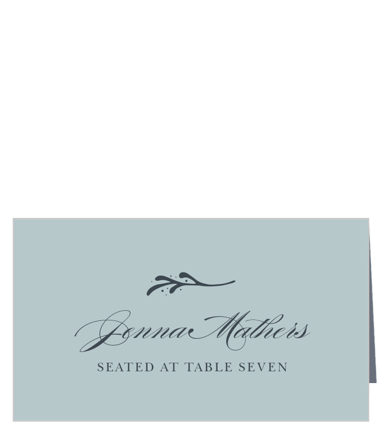 Entwined Blocks Place Cards