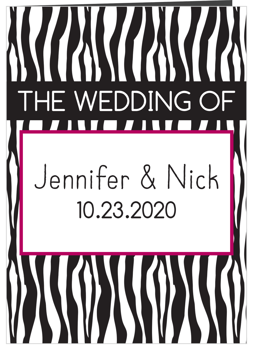 Uniquely Yours Wedding Programs