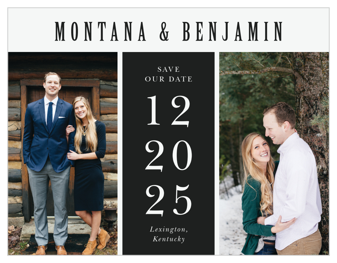 Simply Spoken Save the Date Cards