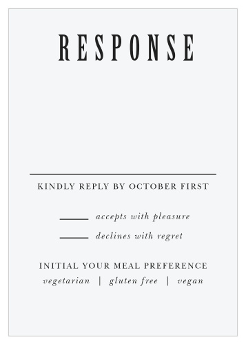 Simply Spoken Response Cards