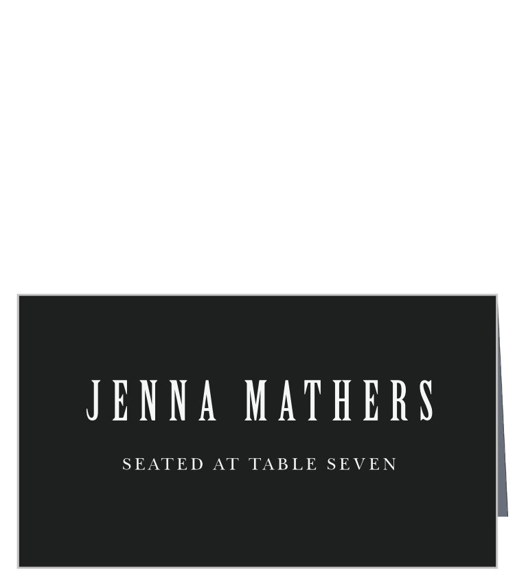 Simply Spoken Place Cards