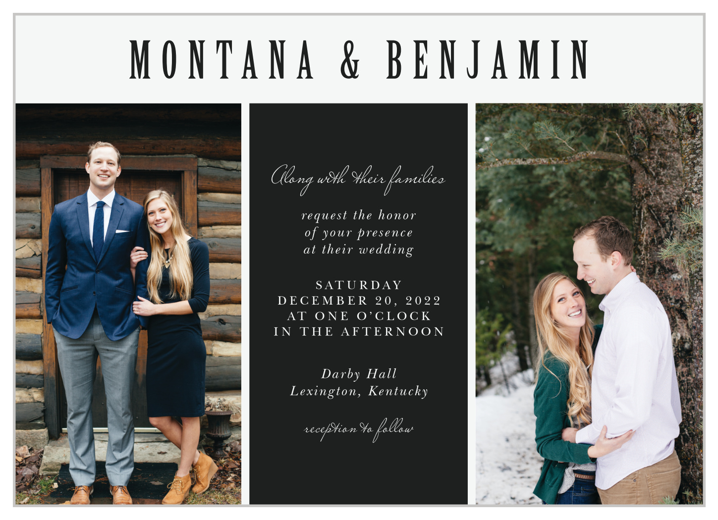 Simply Spoken Wedding Invitations