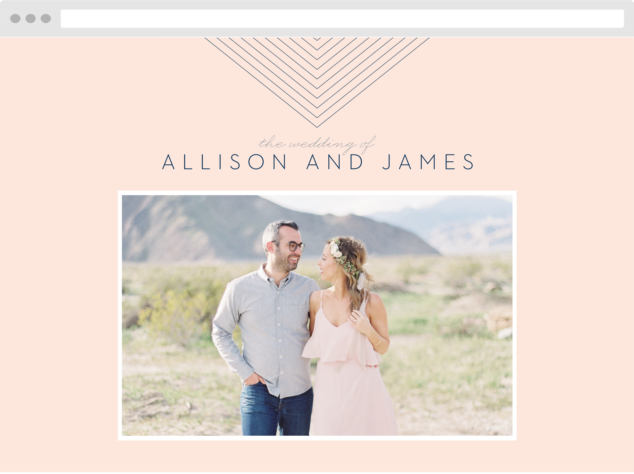 Mod Snaps Wedding Website