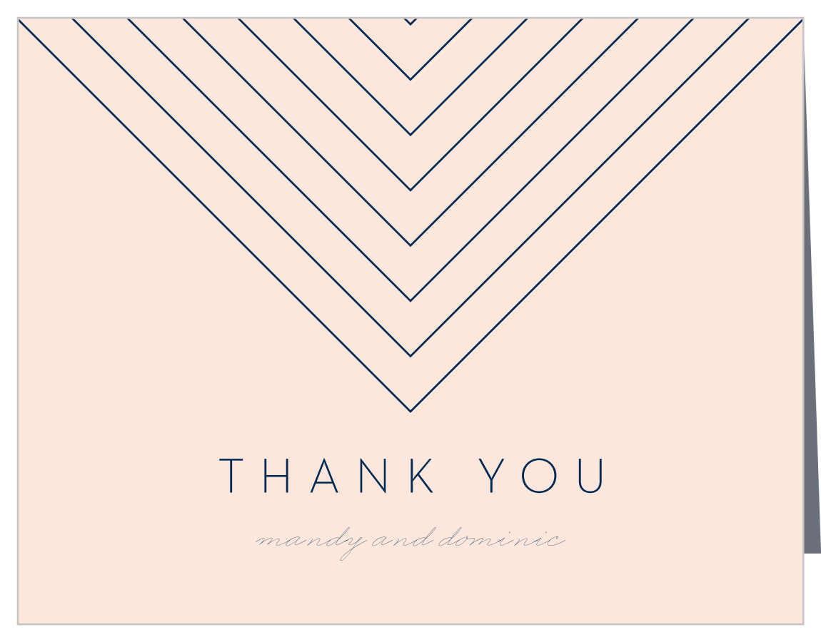 Mod Snaps Wedding Thank You Cards