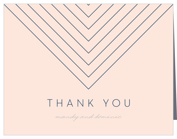 Mod Snaps Wedding Thank You Cards