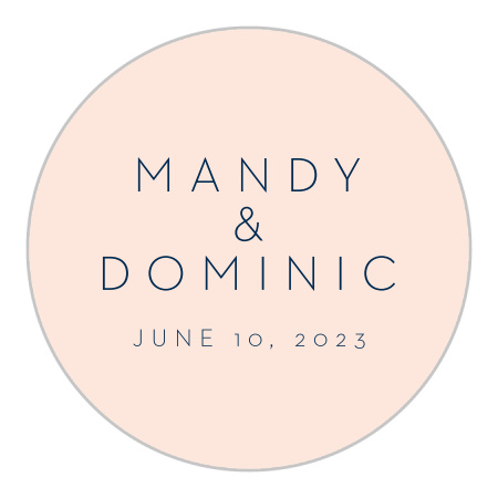 Mod Snaps Wedding Stickers