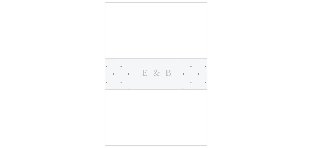 Matilda Dots Wedding Belly Bands