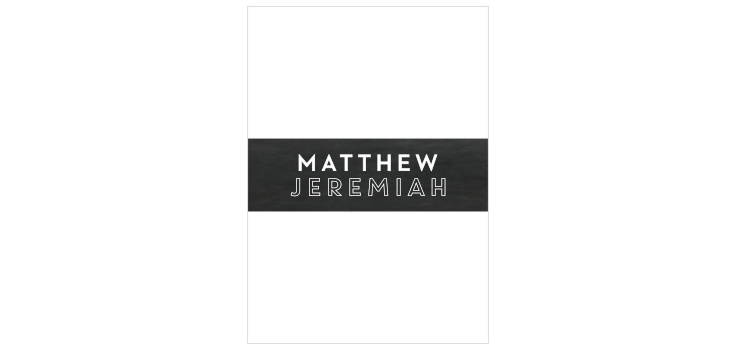Building Blocks Bar Mitzvah Belly Bands