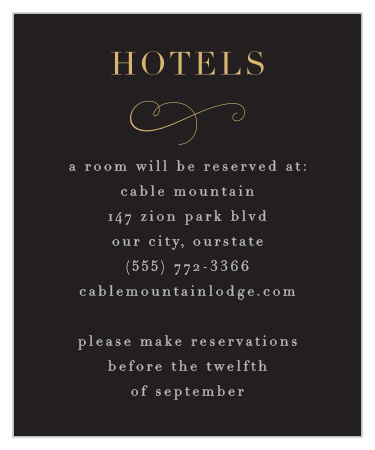 Moody Florals Accommodation Cards
