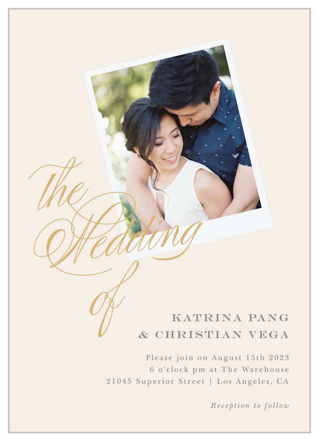 Ribbon & Scrolls Wedding Invitations