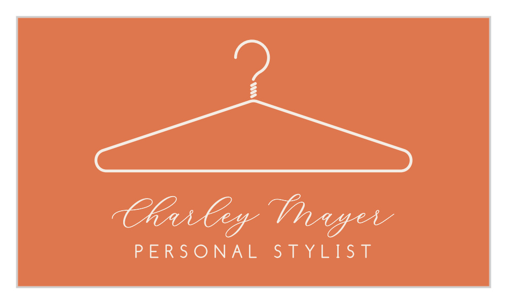Wire Hanger Business Cards