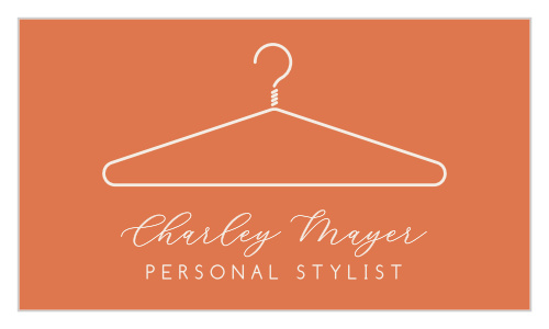Wire Hanger Business Cards