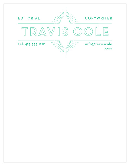 Horizon Frame Business Stationery