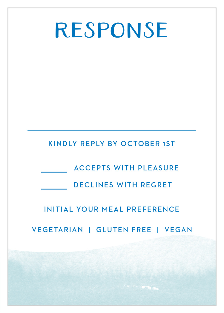 Ocean Vibes Bar Mitzvah Response Cards
