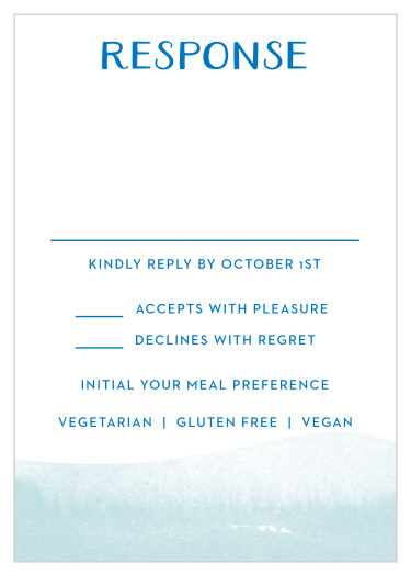 Ocean Vibes Bar Mitzvah Response Cards