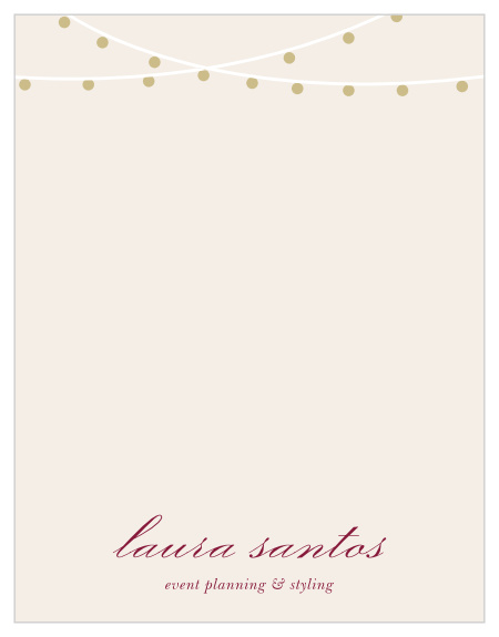 Evening Lights Business Stationery