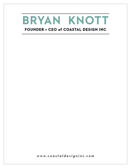 Info Grid Business Stationery