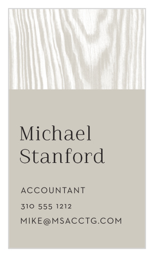 Modern Desk Business Cards