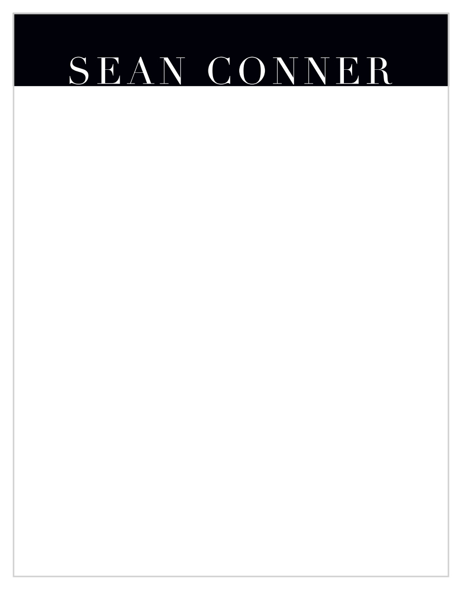 Professional Block Business Stationery