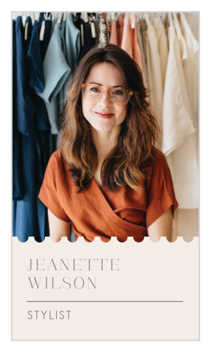 The modern look of our Stylish Stylist Business Cards ensure you stand out and make a name for your company.