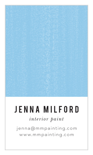 Our Paint Shop Business Cards are perfect for any creative career.