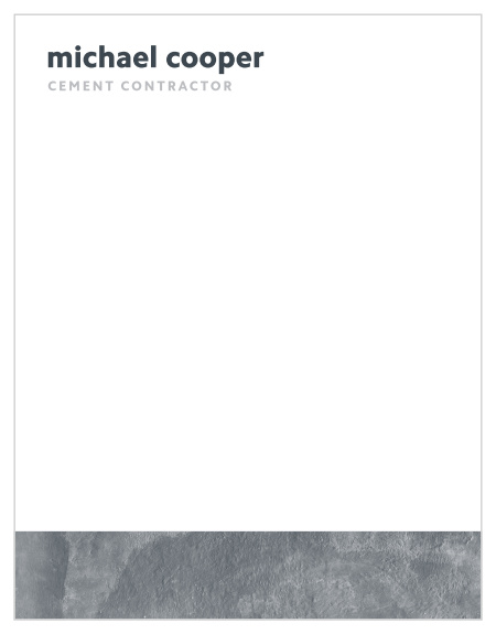 Plaster Edges Business Stationery