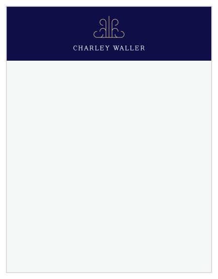 Circle Ornament Business Stationery