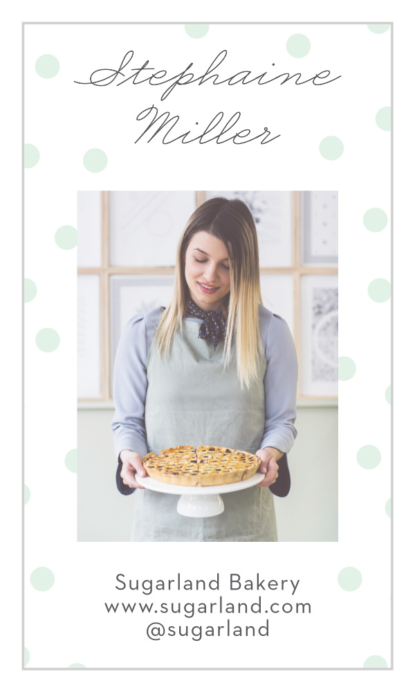 Bakery Party Business Cards