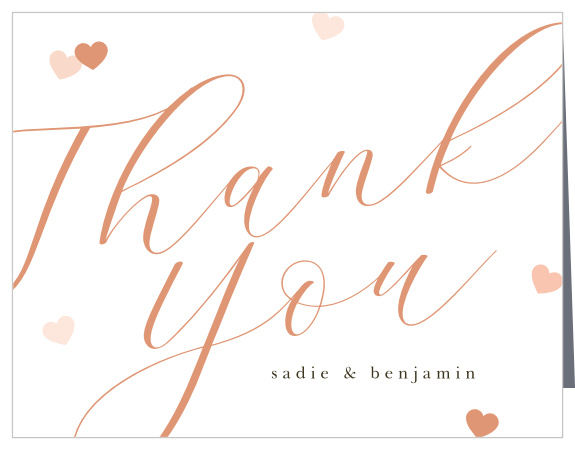 Cupid's Love Engagement Thank You Cards