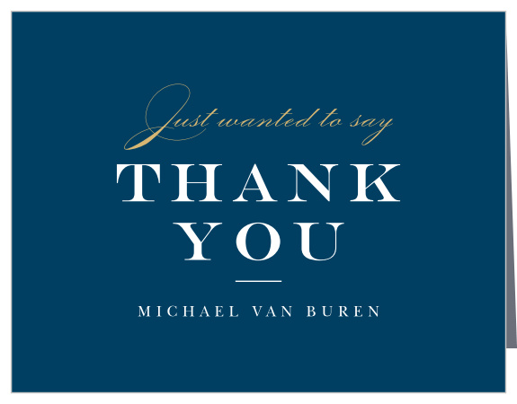 Naval Academy Graduation Thank You Cards