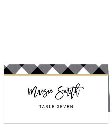 Warm Woods Place Cards