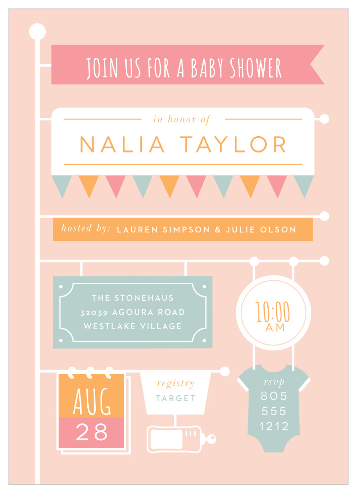 Storybook Shower Baby Shower Invitations