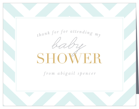 Diaper Delight Baby Shower Thank You Cards