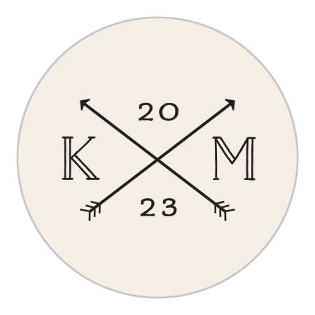 Overlapping Arrows Sticker