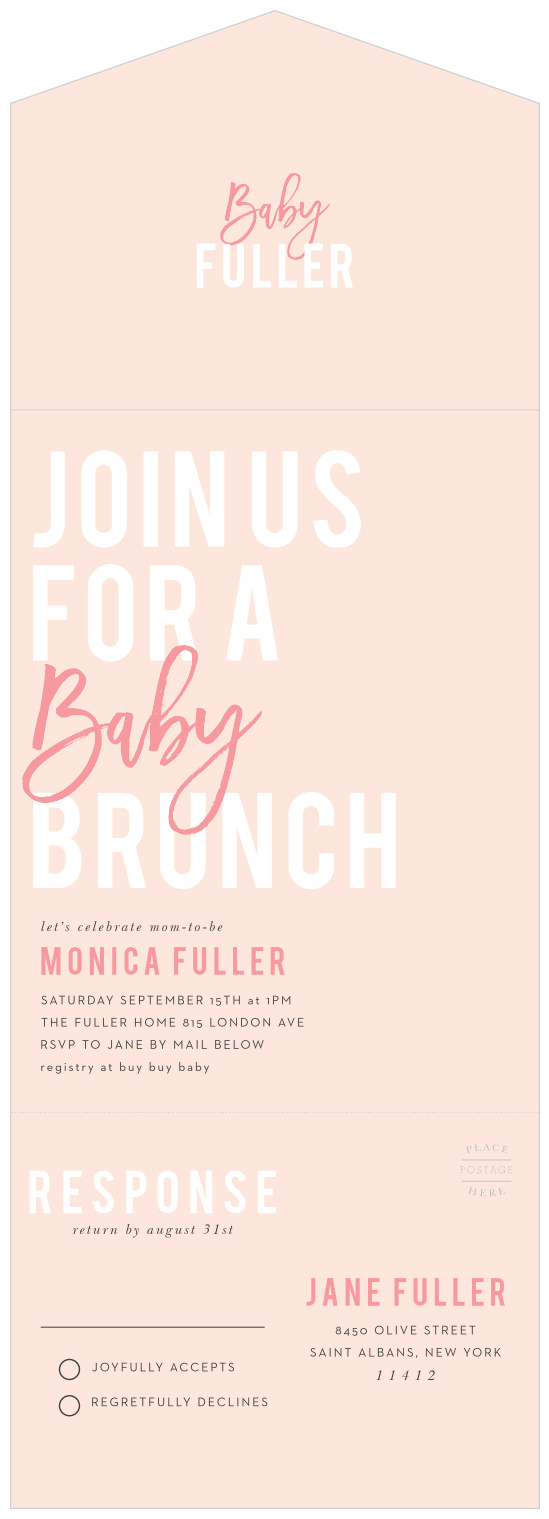 Our Seal-and-Sends make planning your perfect baby shower simpler than ever.