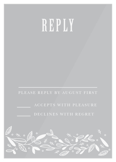 Fall Forest Clear Response Cards