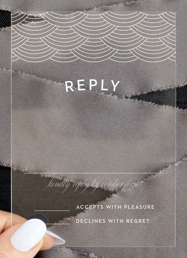 Denver Skyline Clear Response Cards