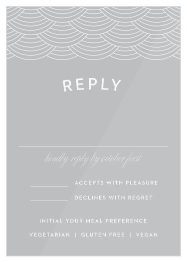 Las Vegas Skyline Clear Response Cards