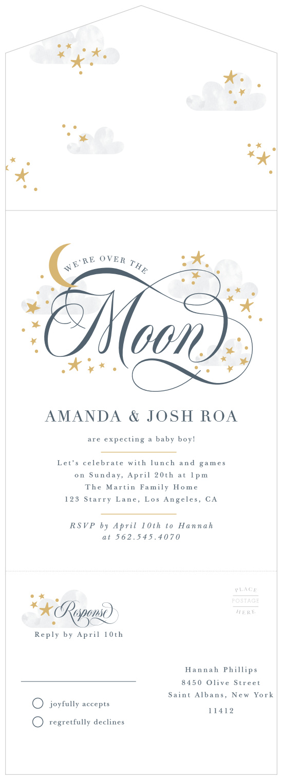 Our Seal-and-Sends make planning your perfect baby shower simpler than ever. 