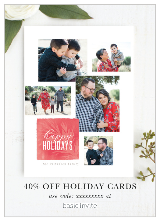 You must use your own photo on this card.  We ask that you do not order more than a 1 month supply to help minimize waste. You can always order more, and they will always arrive within a week.
