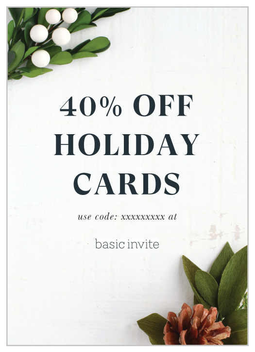 You must use your own photo on this card.  We ask that you do not order more than a 1 month supply to help minimize waste. You can always order more, and they will always arrive within a week.