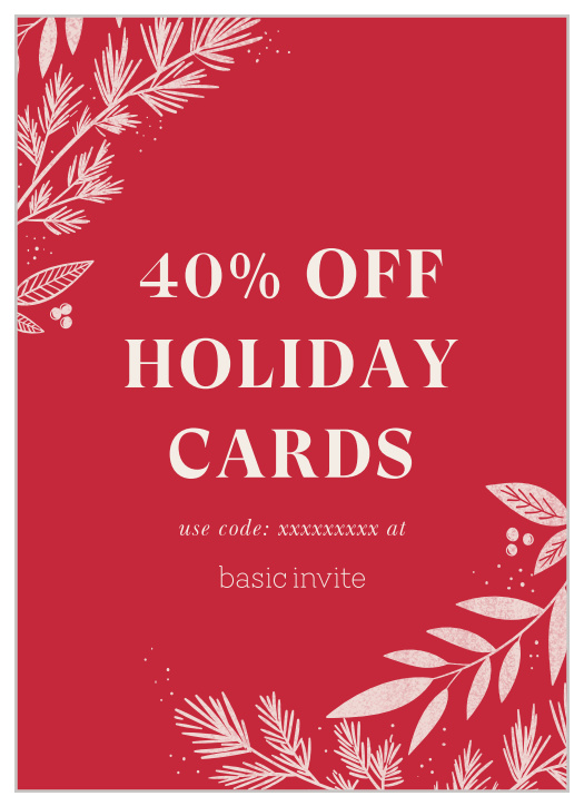 You must use your own photo on this card.  We ask that you do not order more than a 1 month supply to help minimize waste. You can always order more, and they will always arrive within a week.