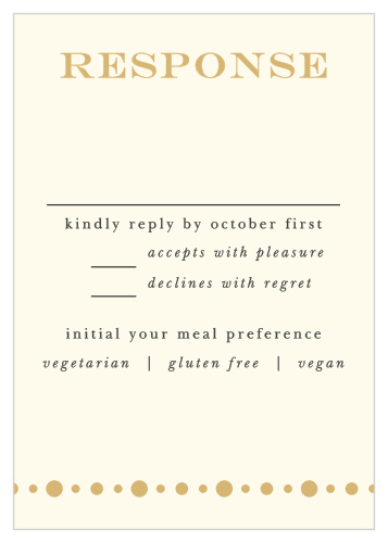 Bold Names Response Cards