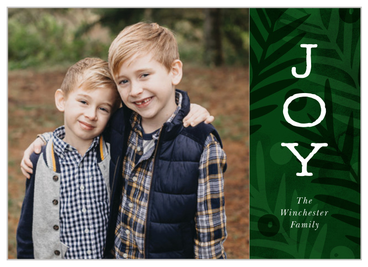 If you're looking for a fun holiday card that all ages can enjoy, our Layered Watercolor Holiday Cards are just right for you! 