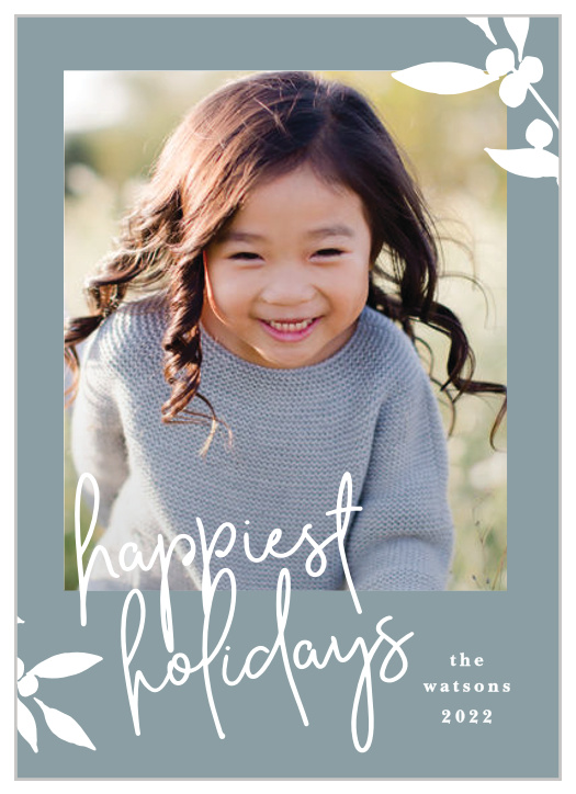Our Happiest Time Holiday Cards are perfect for ringing in the new year with family and friends.