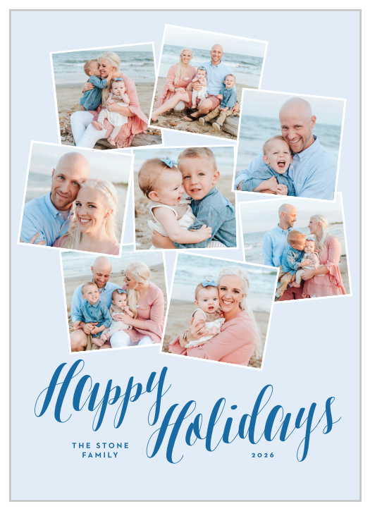 Our Snapshot Bunch Holiday cards are the perfect way to wish your family and friends a very "Happy Holiday" this year!