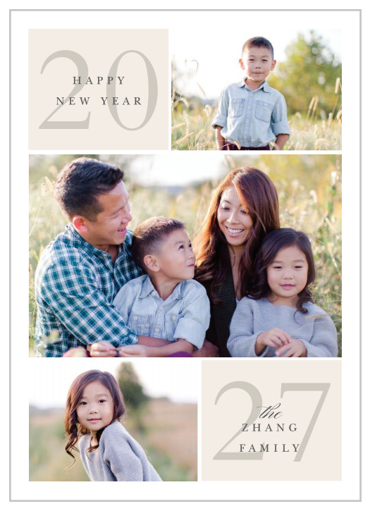 Make this your best year yet with our New Year Blocks New Years Cards. 