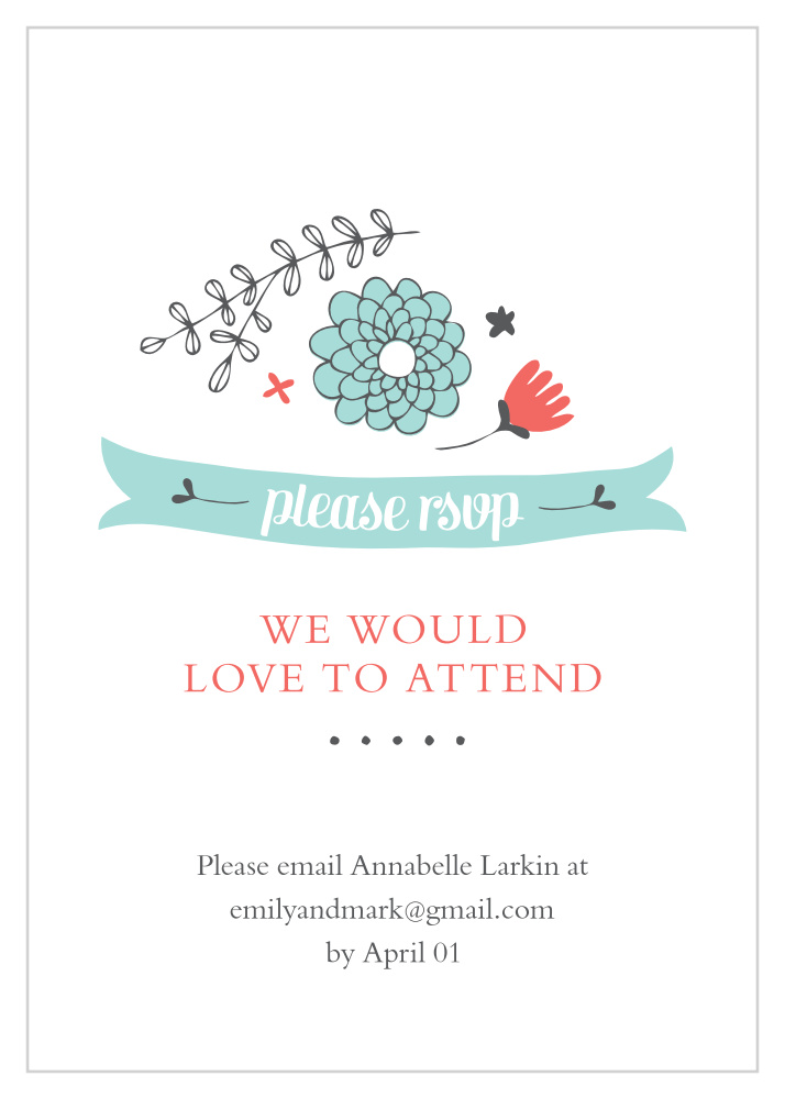 Surrounded by Flowers Response Cards