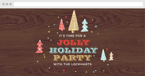 Woodsy Trees Holiday Website