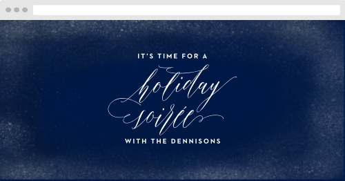 Winter Frost Holiday Website